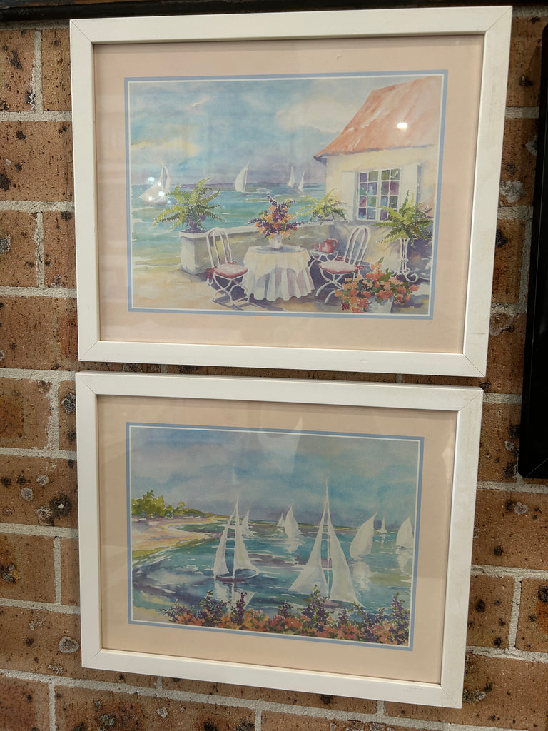 2 x Small French Riviera Prints