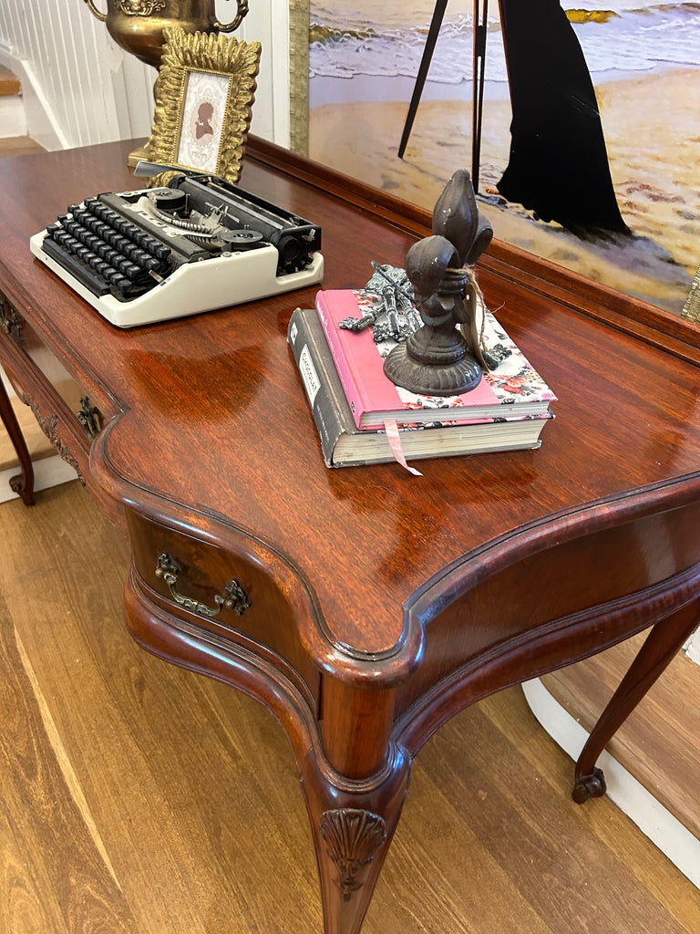 Antique Dressing Table and Stool