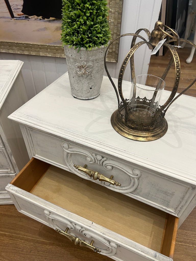 2 x Vintage Bedside Tables