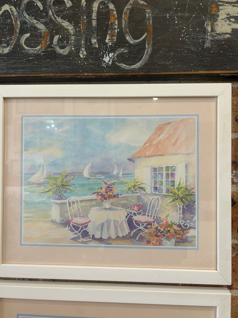 2 x Small French Riviera Prints